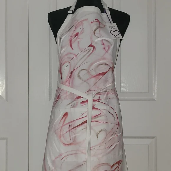 Custom Painted Wearable Art Apron #1501 - Picture 4 of 6